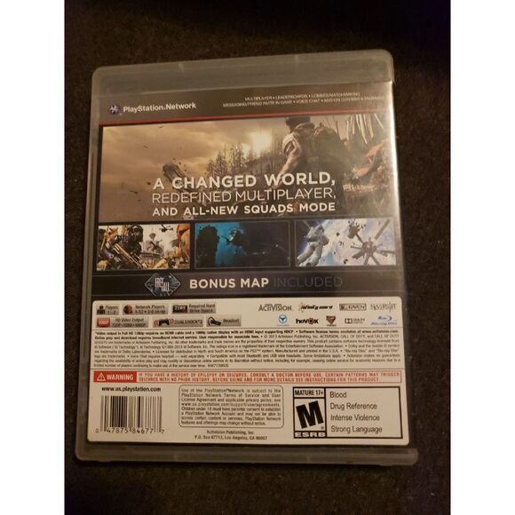 PS 3 Call of Duty Ghosts Video Game - Picture 2 of 3